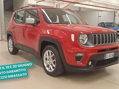Usata Jeep Renegade Limited 131 CV (96 kW) 2022 Rosso SUV