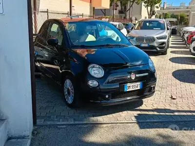 Usata Fiat 500 75 CV (55 kW) 2008 Nero Berlina