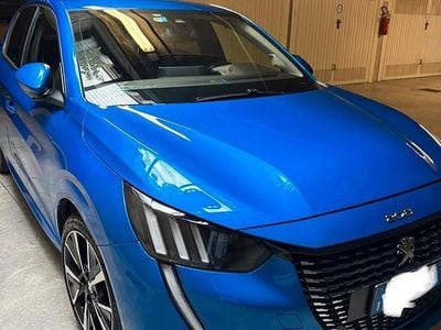 Usata Peugeot 208 Allure GT-Line 101 CV (74 kW) 2020 Blu Utilitaria