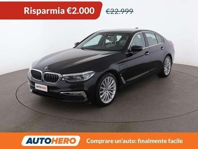 Usata BMW 530e Luxury Line 184 CV (135 kW) 2017 Nero Berlina