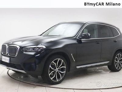 Usata BMW X3 M Sport 190 CV (139 kW) 2022 Nero SUV