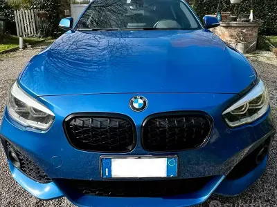 Usata BMW 116 M Sport 116 CV (85 kW) 2015 Blu Utilitaria
