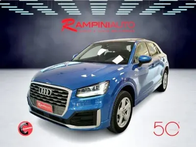 Begagnad Audi Q2 S-Line 150 HK (110 kW) 2020 Blå SUV