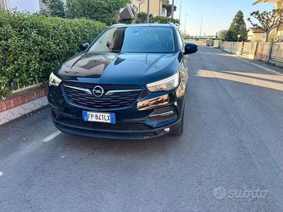 Usata Opel Grandland X Business 120 CV (88 kW) 2018 Nero SUV