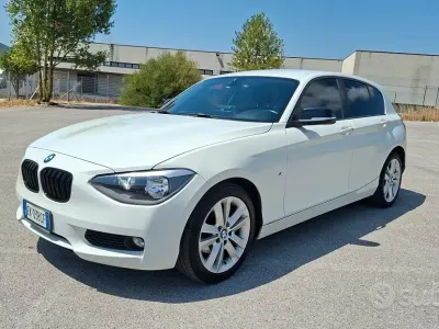 Usata BMW 120 M Sport 184 CV (135 kW) 2012 Bianco Utilitaria