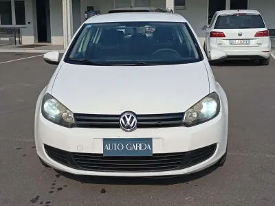 Usata VW Golf VI United 80 CV (58 kW) 2010 Bianco Utilitaria