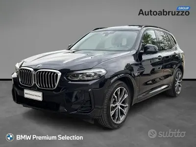 Usata BMW X3 M Sport 190 CV (139 kW) 2023 Nero SUV