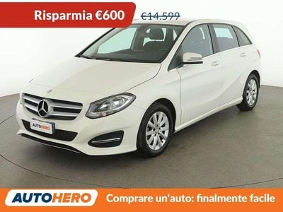 Usata Mercedes B160 Executive 102 CV (75 kW) 2016 Bianco Monovolume