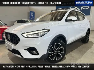 Usata MG ZS Luxury 111 CV (81 kW) 2023 Bianco SUV