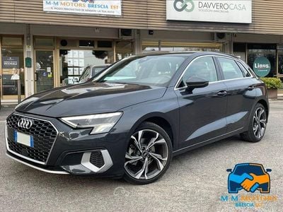 Usata Audi A3 Advanced 110 CV (80 kW) 2023 Grigio Berlina