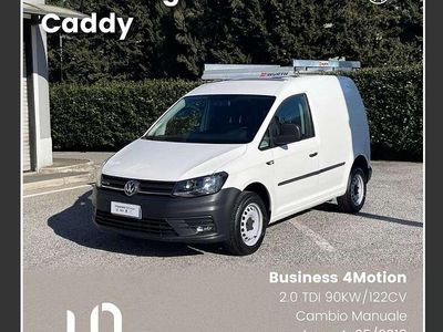 Usata VW Caddy Business 122 CV (89 kW) 2019 Bianco Monovolume