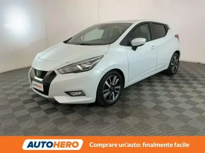 Usata Nissan Micra N-Connecta 90 CV (66 kW) 2017 Bianco Utilitaria