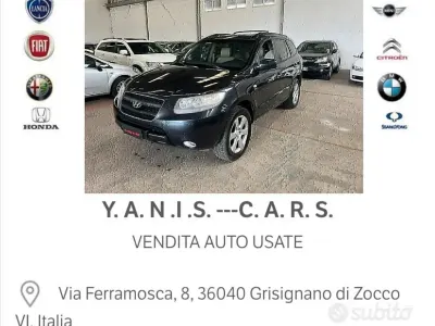 Usata Hyundai Santa Fe 125 CV (91 kW) 2006 Nero SUV
