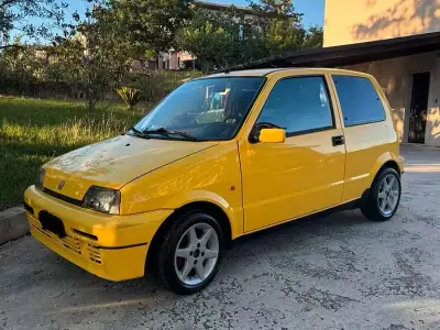 Usata Fiat Cinquecento 54 CV (39 kW) 1997 Giallo Utilitaria