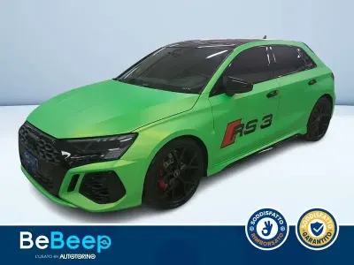 Usata Audi RS3 Design 400 CV (294 kW) 2023 Verde Berlina