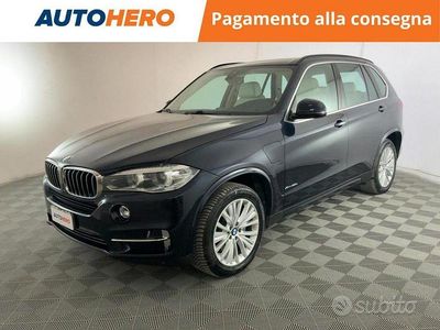 Usata BMW X5 Luxury Line 313 CV (230 kW) 2016 Blu SUV