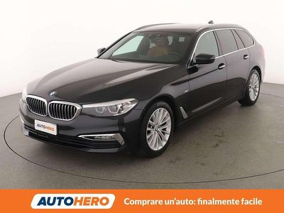 Usata BMW 520 Luxury Line 190 CV (139 kW) 2017 Nero Station wagon