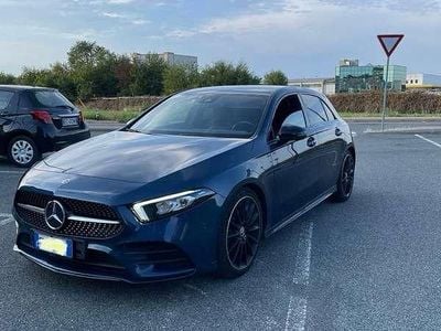Usata Mercedes A200 Premium 150 CV (110 kW) 2020 Blu/azzurro Berlina