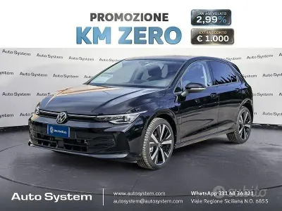 Nuova VW Golf VIII Edition 150 CV (110 kW) 2026 Nero Berlina