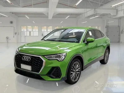 Usata Audi Q3 Sportback Business Plus 149 CV (109 kW) 2023 Verde SUV