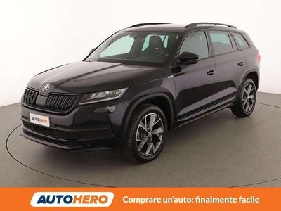 Usata Skoda Kodiaq SportLine 150 CV (110 kW) 2020 Nero SUV