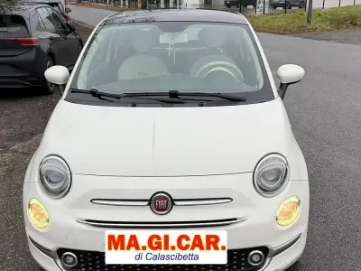 Usata Fiat 500 Lounge 70 CV (51 kW) 2016 Bianco Berlina