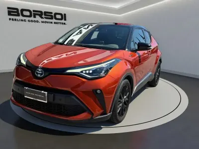 Usata Toyota C-HR 152 CV (111 kW) 2019 Rosso metallizzato SUV