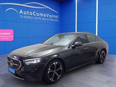 Usata Mercedes E220 Advanced 197 CV (144 kW) 2024 Grigio Berlina