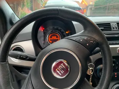 Usata Fiat 500 86 CV (63 kW) 2011 Bianco Utilitaria