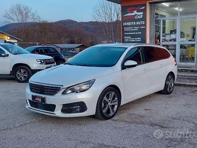 Usata Peugeot 308 Allure 131 CV (96 kW) 2019 Grigio Station wagon