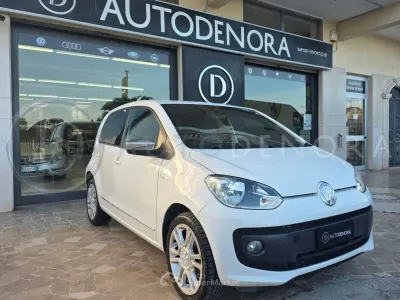 Begagnad VW up! Move 68 HK (50 kW) 2014 Vit Halvkombi