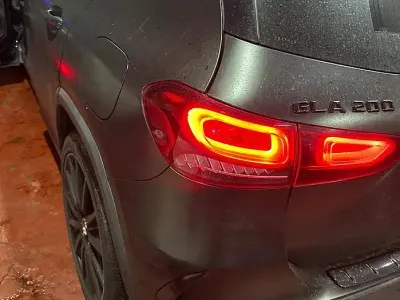 Usata Mercedes GLA200 AMG 163 CV (119 kW) 2020 Blu SUV