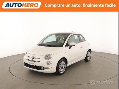 Usata Fiat 500 Lounge 70 CV (51 kW) 2017 Bianco Utilitaria