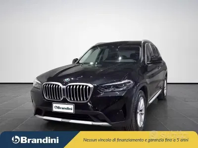 Usata BMW X3 Comfort Edition 190 CV (139 kW) 2022 Black sapphire met. SUV