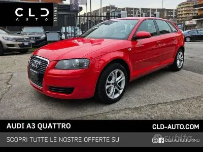 Usata Audi A3 140 CV (102 kW) 2006 Rosso Utilitaria