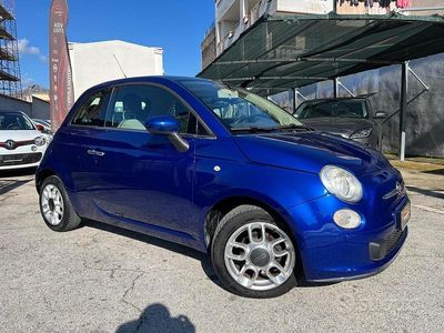Usata Fiat 500 Lounge 69 CV (50 kW) 2010 Blu Berlina