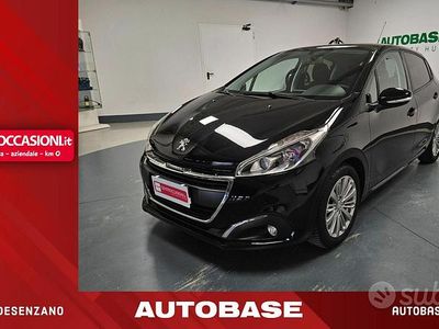 Usata Peugeot 208 Allure 82 CV (60 kW) 2017 Grigio Utilitaria