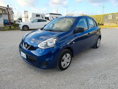 Usata Nissan Micra Acenta 109 CV (80 kW) 2015 Bluazzurro Utilitaria