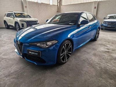 Usata Alfa Romeo Giulia Veloce 211 CV (155 kW) 2017 Blu Berlina