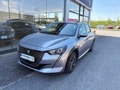Usata Peugeot e-208 Allure 56 kW (77 CV) 2021 Grigio Utilitaria