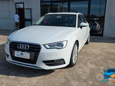 Usata Audi A3 Ambition 150 CV (110 kW) 2013 Bianco Berlina