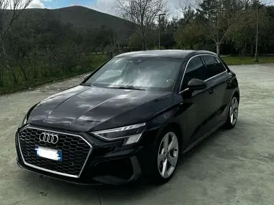 Usata Audi A3 S-Line 150 CV (110 kW) 2020 Nero Berlina