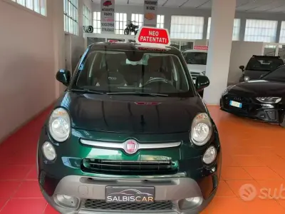 Usata Fiat 500L Trekking 95 CV (69 kW) 2015 Verde Monovolume