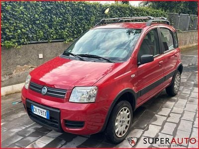 Usata Fiat Panda 4x4 Climbing 82 CV (60 kW) 2005 Rosso Utilitaria
