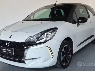 Usata DS Automobiles DS3 Sport Chic 110 CV (80 kW) 2018 Bianco Cabrio