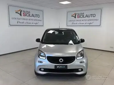 Usata Smart ForFour Passion 90 CV (66 kW) 2018 Grigio Utilitaria