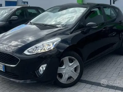 Begagnad Ford Fiesta 86 HK (63 kW) 2018 Svart Halvkombi