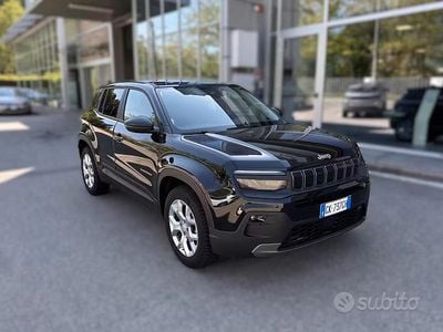 Usata Jeep Avenger Summit 101 CV (74 kW) 2023 Nero SUV