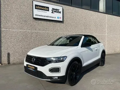 Usata VW T-Roc Cabriolet Style 150 CV (110 kW) 2021 Bianco Cabrio