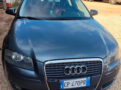 Usata Audi A3 150 CV (110 kW) 2004 Grigio Utilitaria